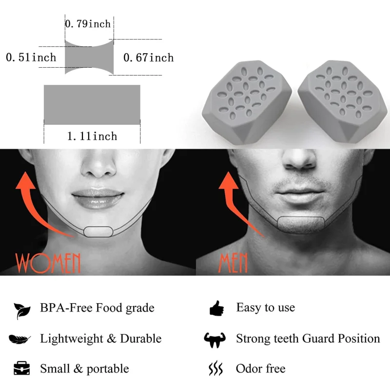 Exerciseur de mâchoire et tonification du cou pour hommes et femmes,  entraînement musculaire du visage, deux ruisseau