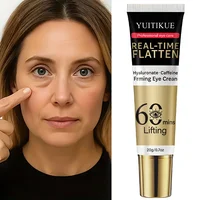 YUITIKUE Crème liftante pour les yeux 60 Min 20g - Hyaluronate et caféine, aplatissement en temps réel, rafraîchissant et absorption rapide, tous types de peau 2