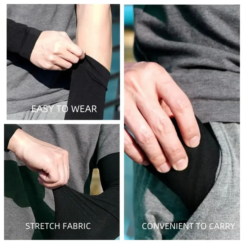 KKJOY 6 Pairs Unisex Cooling Arm Sleeves