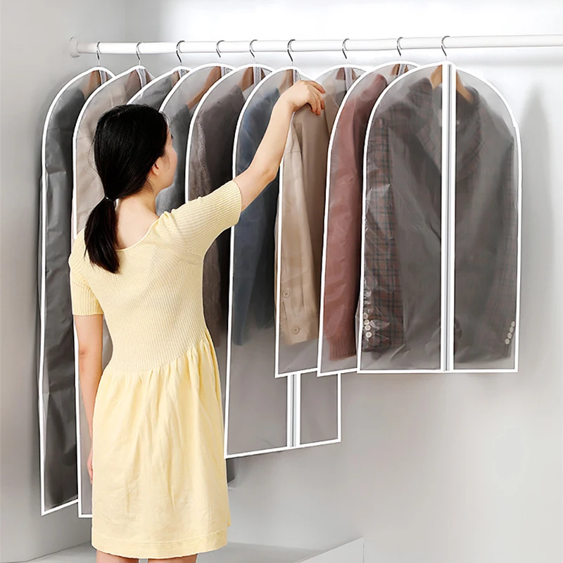 5/10Pcs Vêtements Suspendus housses de Vêtement Robe Vêtements robes de