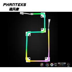 Phanteks-tira de luz M5 M1, accesorio de neón ARGB para decoración de carcasa de ordenador, 5V, 3 pines, cabezal de luz AURA 13mm x 5,5mm x 550mm 1000mm