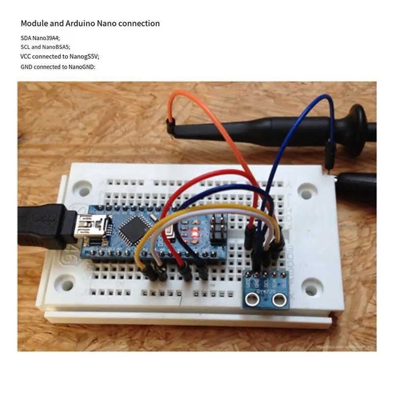5X MCP4725 I2C DAC 디지털 컨버터 모듈 Arduino-A86G용 디지털-아날로그 EEPROM 개발 보드