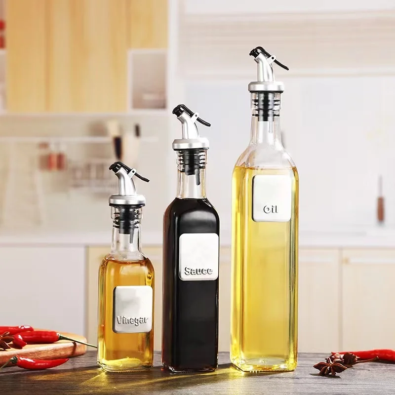 Transparent Plastic OliveOil Bottle 3