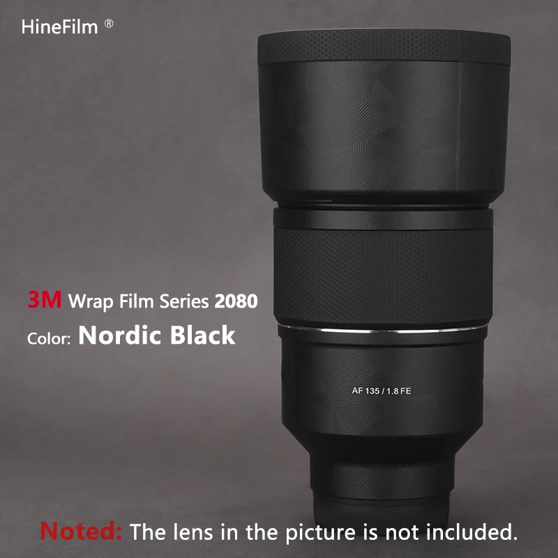 Untuk Samyang lensa stiker 135 bungkus penutup