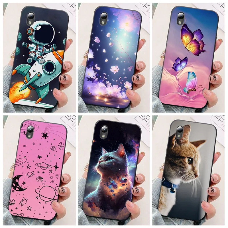 Astronaut Silicone Protective Back Cover Phone Case - Enhanced Durability and Style
