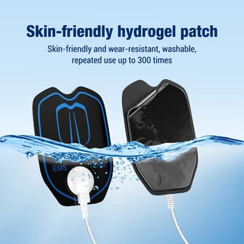 6 Mode Electric Tens Muscle Stimulator EMS Acupuncture Face Body Massager Digital Therapy Massage Tool Electro Stimulator 2