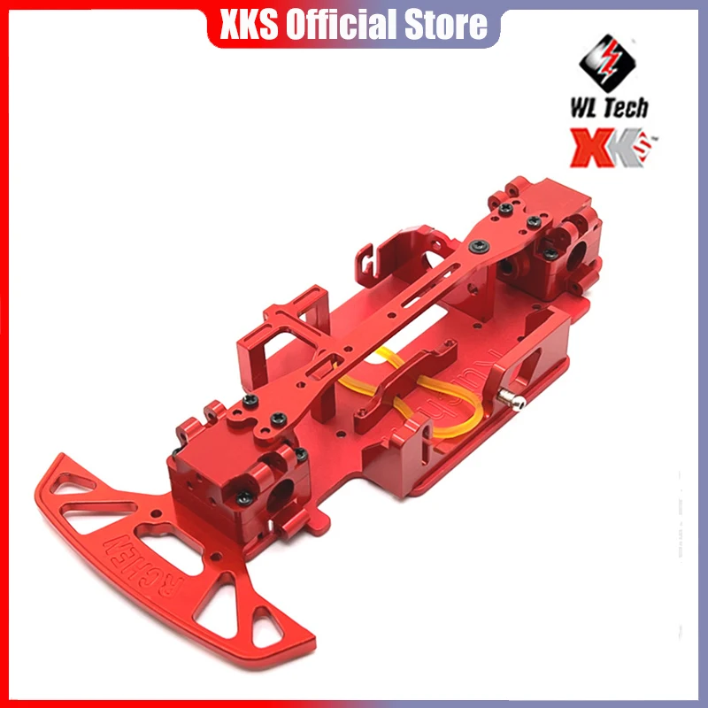 WLtoys-1/28 284131 K979 K989 K999 rc카 메탈 개조, 기어박스, 스티어링 기어 고정 시트 등 섀시 부품