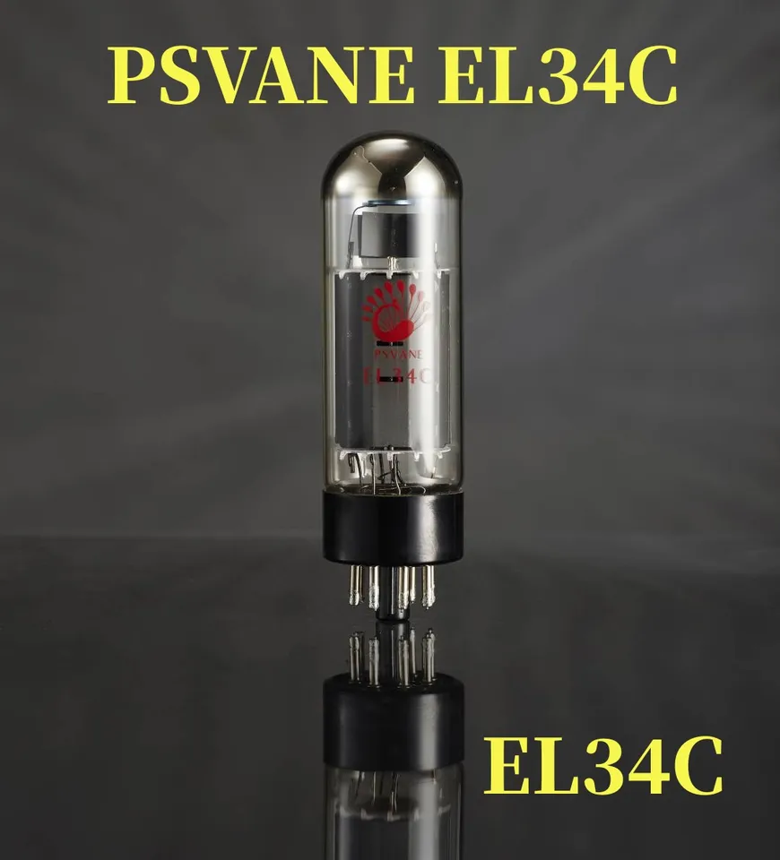 PSVANE Tube EL34C Original Factory Matched Pair Replace EL34 6CA7