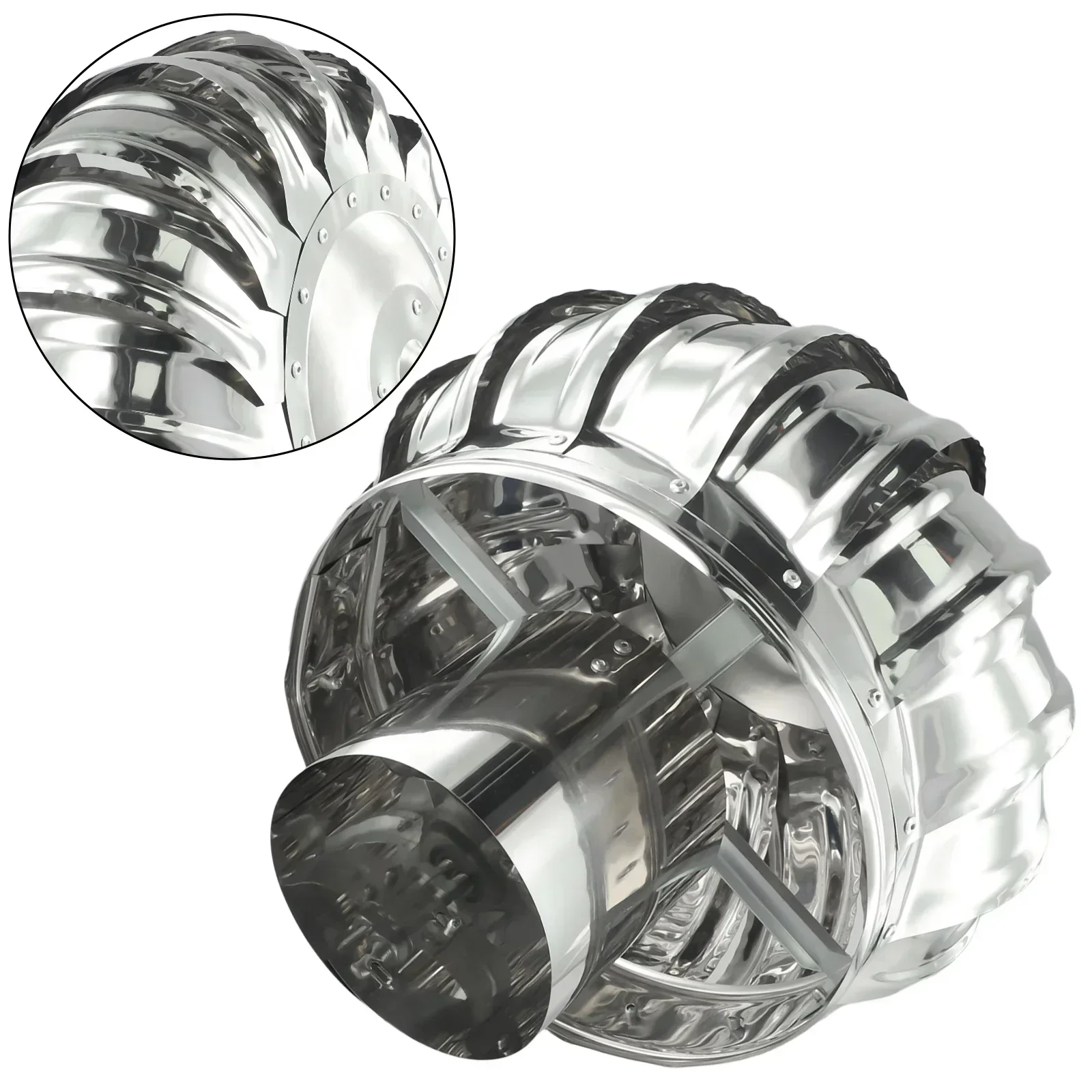 Stainless Steel Rotating Spinning Ventilation Chimney Cowl,Rotating Chimney Cowl Cap Spinner