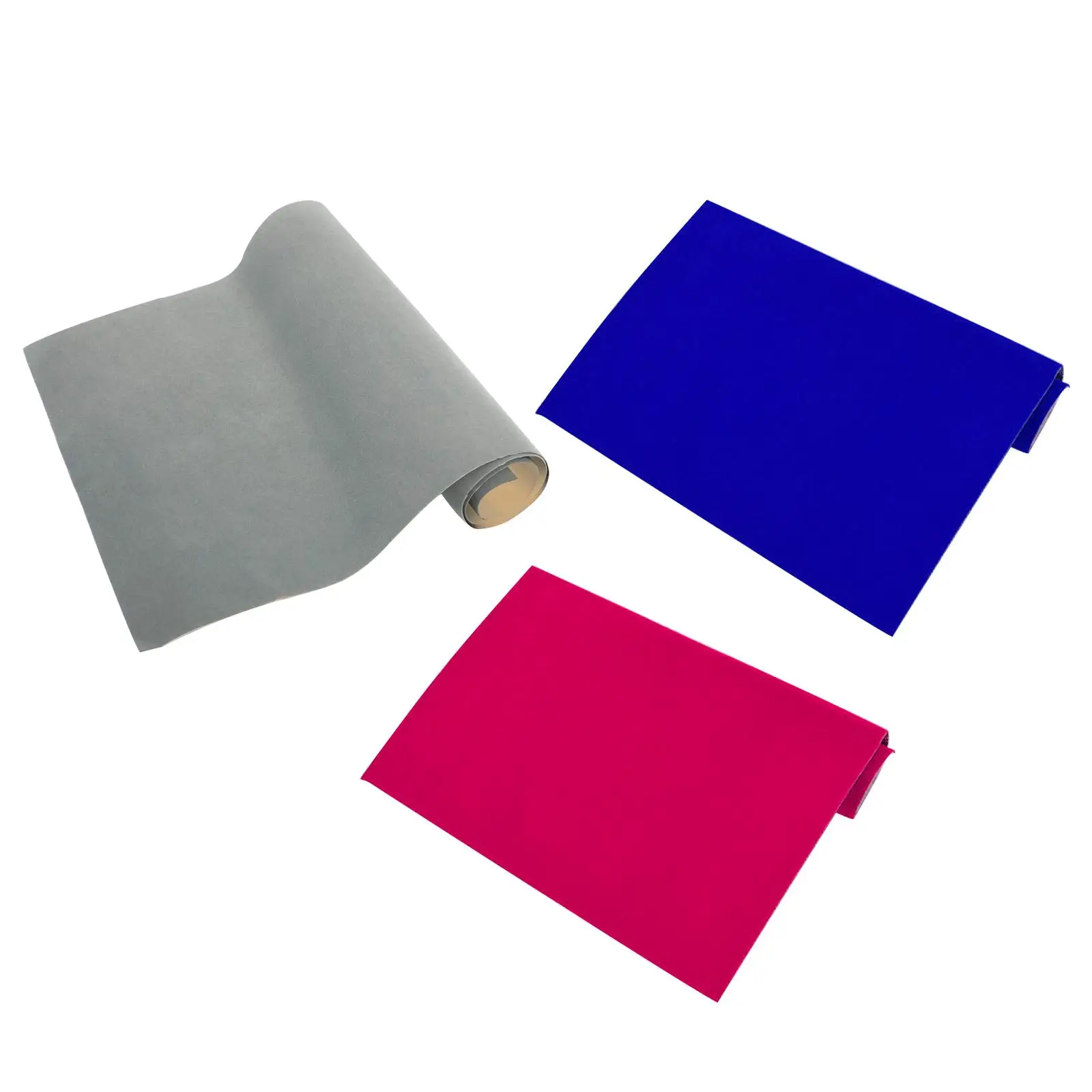 Velvet Flocking Fabric Self Adhesive for Art Crafts Drawer Gift Box