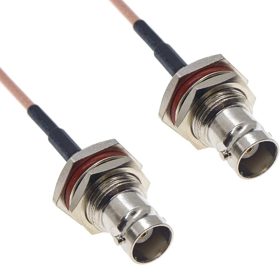 RF Cavo Coassiale BNC Maschio Spina A BNC Femmina Paratia O