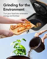 Composter for Kitchen Counter, 3L Smart Kitchen Composter Countertop, Auto Home Compost Machine Odorless, Food Cyc 2