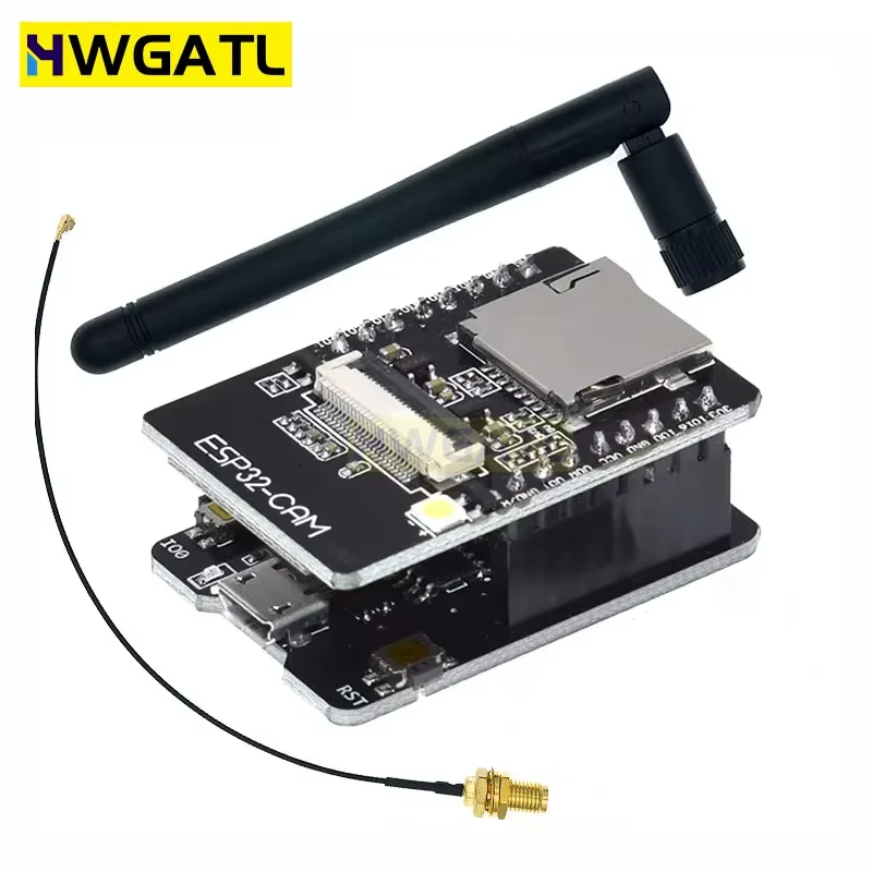 รูปสินค้า โมดูล ESP32-CAM ไวไฟและบลูทูธ สำหรับโปรเจกต์ DIY