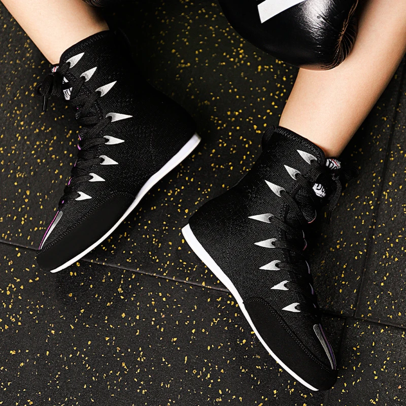 Boxing Shoes Breathable and Comfortable Children's Boxing Shoes High-top Protective Designed For Children