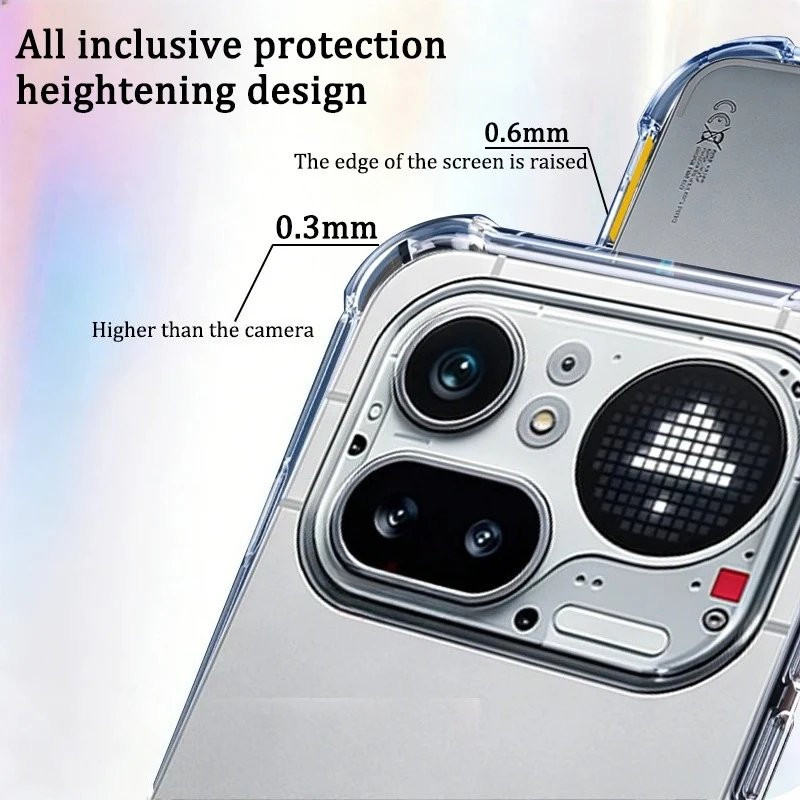 Air Cushion Shockproof Silicone TPU Back Cover