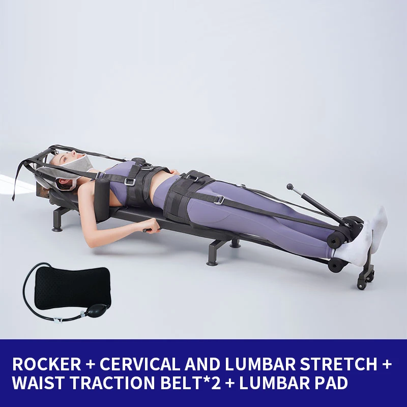 Spine Relaxer Increasing cervical spine and lumbar spine relaxer leg-pulling fitness stretcher home waist traction inversion machine