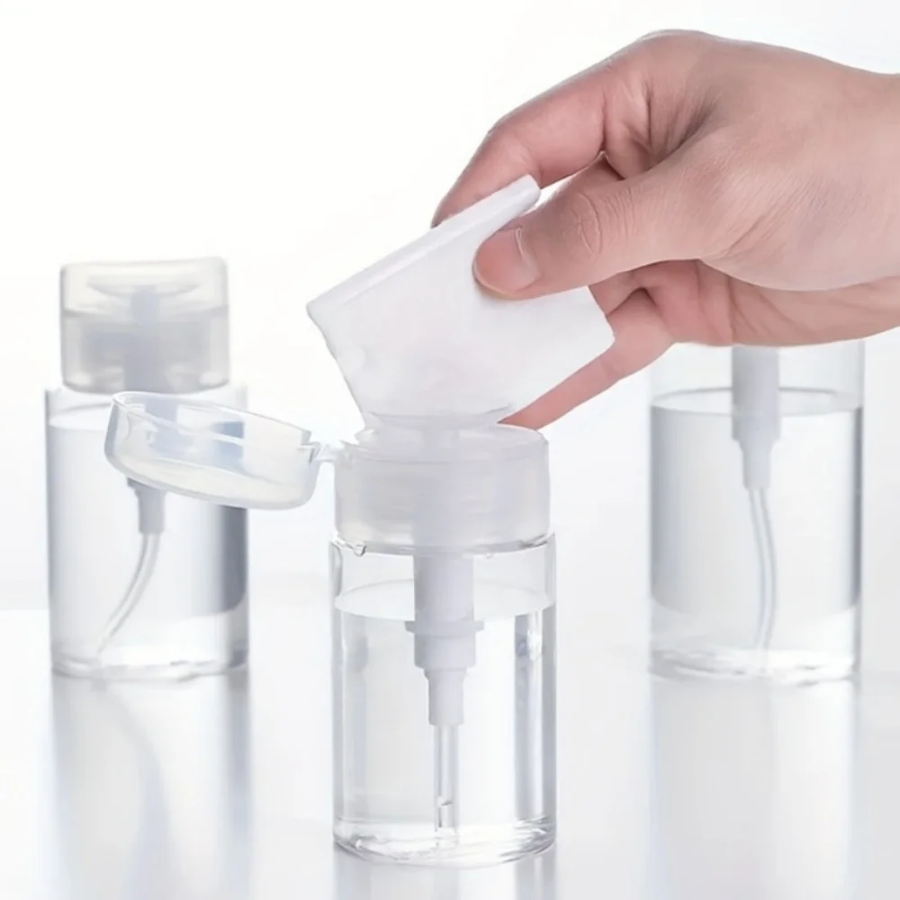 Eco-Friendly Refillable Pump Dispenser for Nail Polish and Makeup Remover
