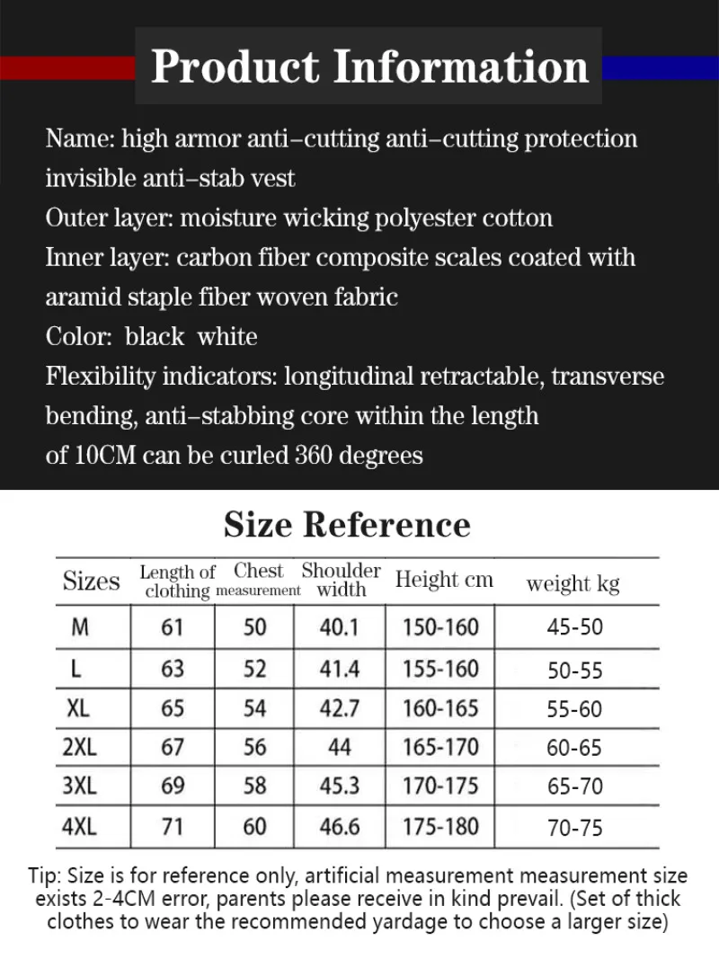 Рисунок 6 - Защитный Невидимый жилет с защитой от ударов и ударов