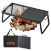 VEVOR Folding Campfire Grill,Portable Camping Grates Camp Fire Cooking Equipment with Legs Carrying Bag for Outdoor BBQ Cooking 1