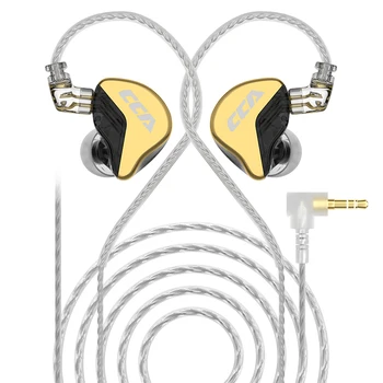CCA CRA + appeso nell'orecchio cuffie HiFi cablate Monitor cuffie cancellazione del rumore Sport Gamer auricolari auricolari KZ EDX Pro NRA EDS