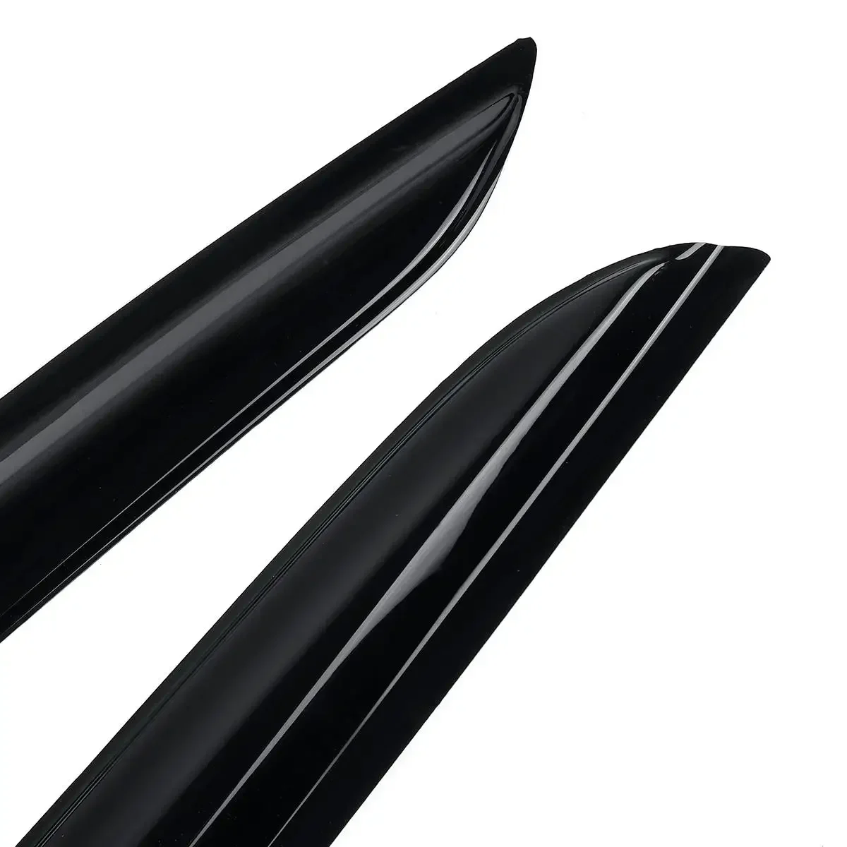 4pcs Car Side Window Visor Guard Vent Awnings Shelters Black Tinted Rain Guard Door Visor For TOYOTA For C-HR CHR -