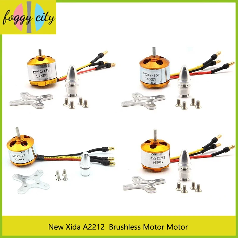 Motore Elettrico Fuoribordo Motore Brushless A2212 Per Drone – KV 930/1000/1400/2200/2700, Per Quadricottero E Aeromodelli Motore Outrunner Per Drone - Foto 7