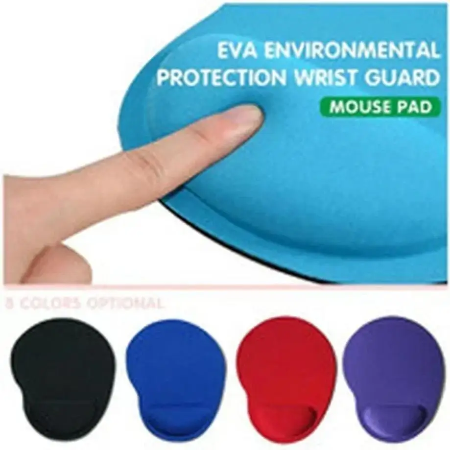 1 Pcs EVA Protect Wrist Mouse Pad Stationery Soft Sponge Computer Play Game Convenient Memory Anti Slip Office Desk Accessories