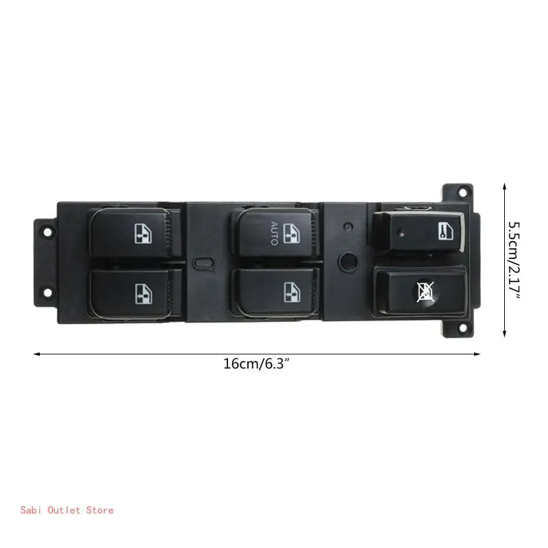 자동 자동차 전기 마스터 파워 윈도우 리프터 미러 스위치 푸시 버튼 forHyundai Santafe-935702B140 07-2011