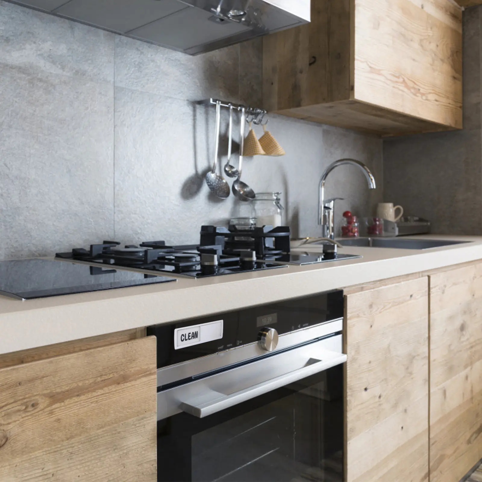 1Pcs 청소용 자석 표시기 식기세척기 세탁기 냉장고 냉장고용 심플하고 우아한 디자인 양면 기능