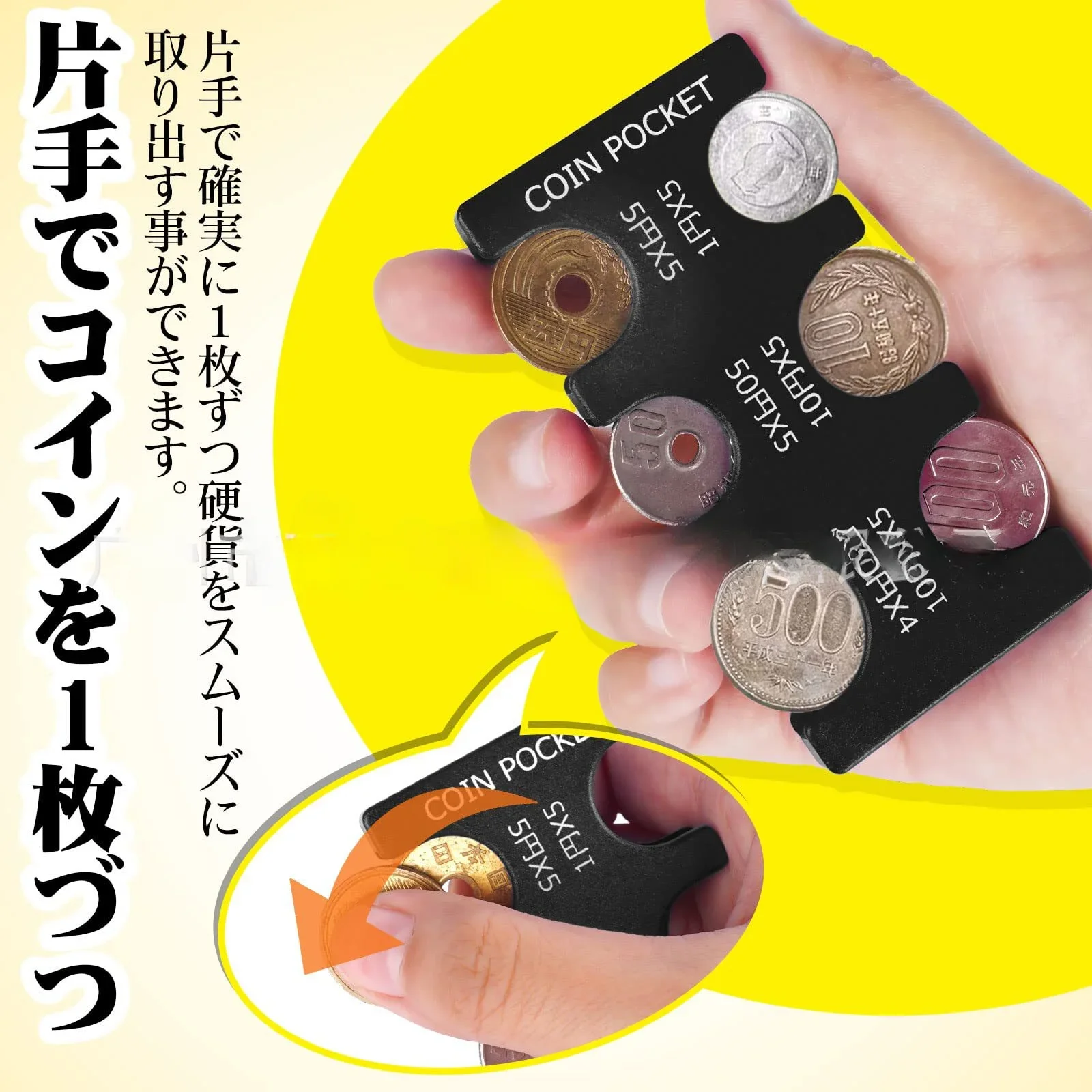 Japanese Mens Coin Clip Environmental Protection Plastic Coins Sorting Purse Portable Money Clip Coin Storage Wallet coin purse coin wallet change bag coin storage album