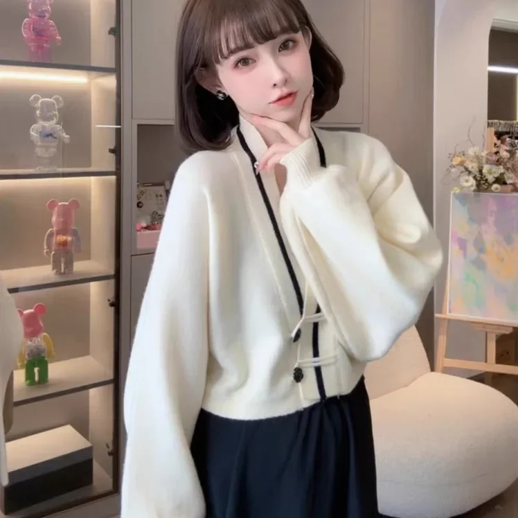 임산부를 위한 루즈핏 니트 재킷, 중간 길이 베이스 원피스, 가을 컬렉션, 유행