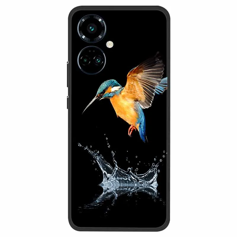 Sleek Black Silicone Bumper Phone Case - Premium TPU Coque