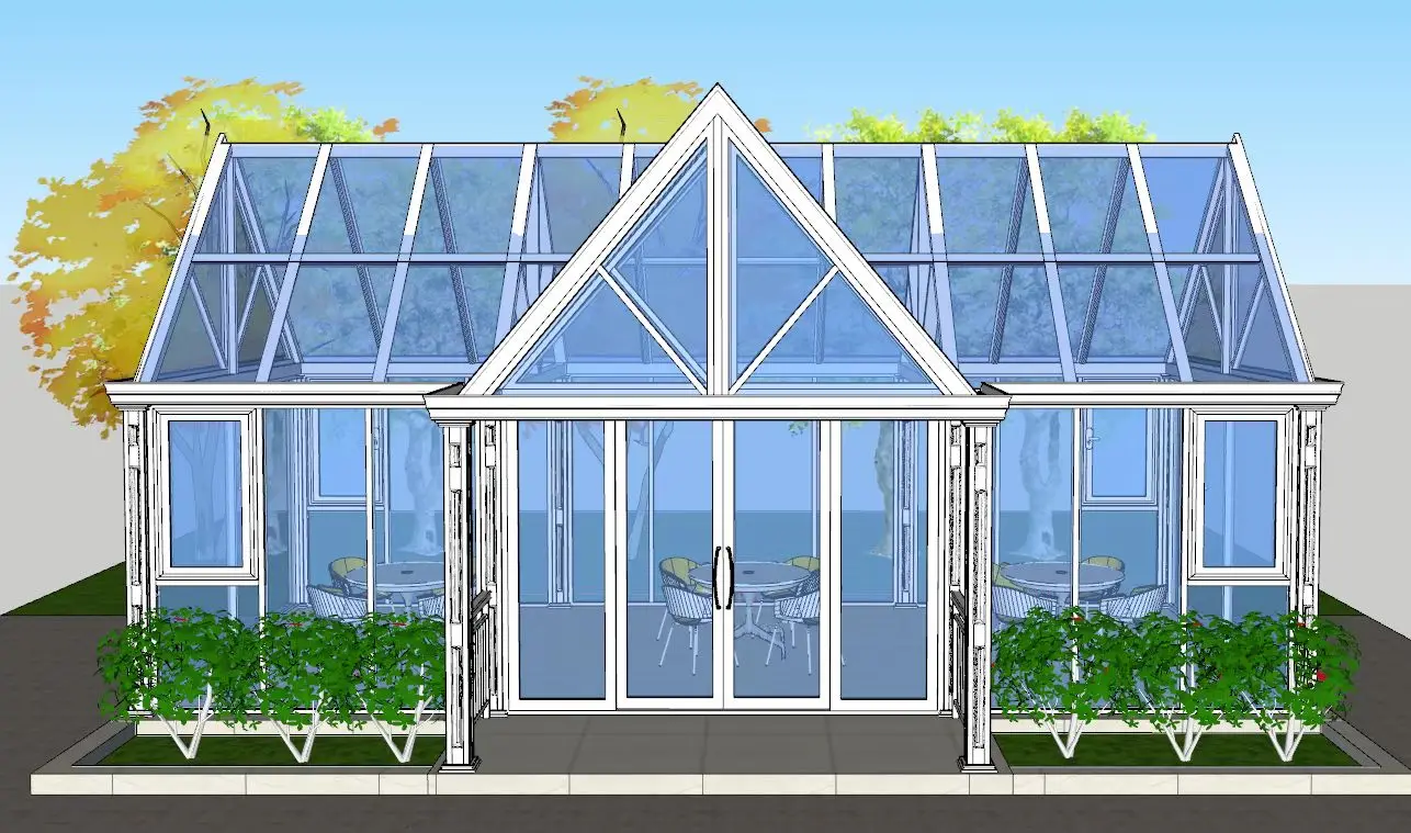 Customize Victorian Glass House /Sun Room /Winter Garden Price