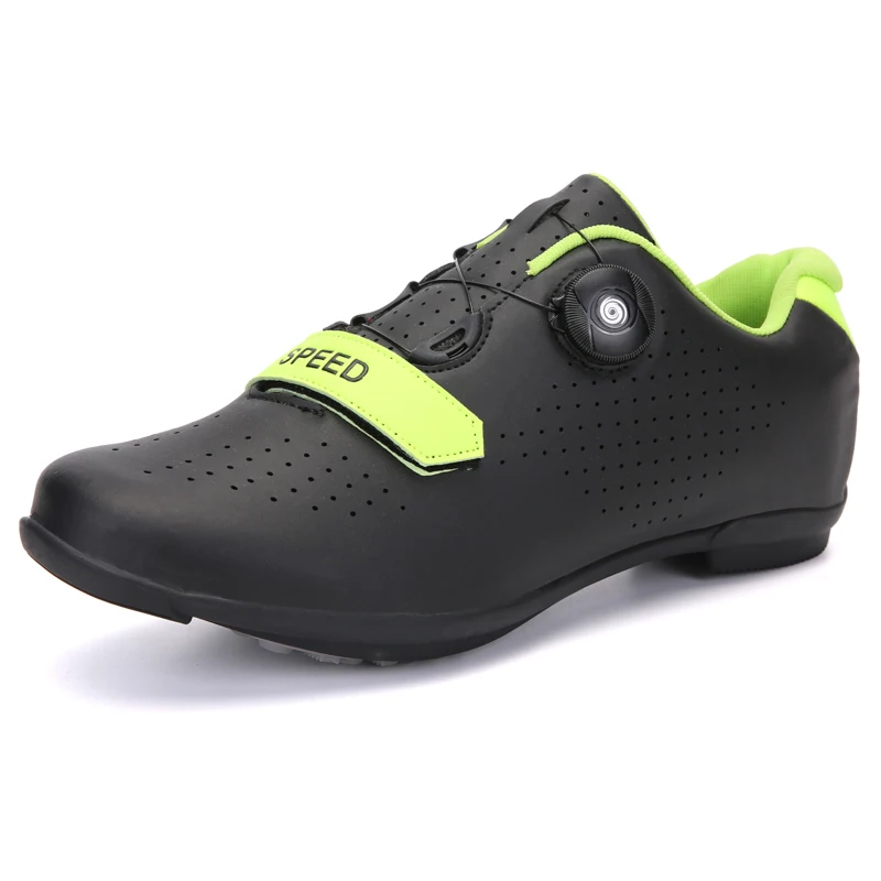 Cycling Sneaker Shoes with Cleat for Men and Women, Road Mountain Bike Racing, Bicycle SPD, Unisex Mtb Shoes 6