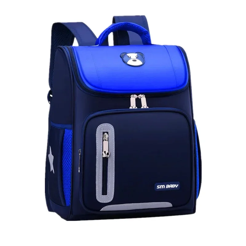 2023 Teenager School Bags Unisex Cute Bear Pattern Satchel For Primary Students 3 Size 5 Colors High Quality Backpack 6