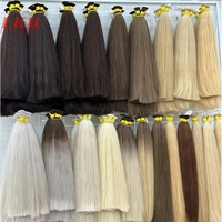 Vierge Real100 % Extension de cheveux humains en vrac noir 613 cheveux blonds en vrac 12a tissage pour tressage non transformés sans trame cheveux raides 1