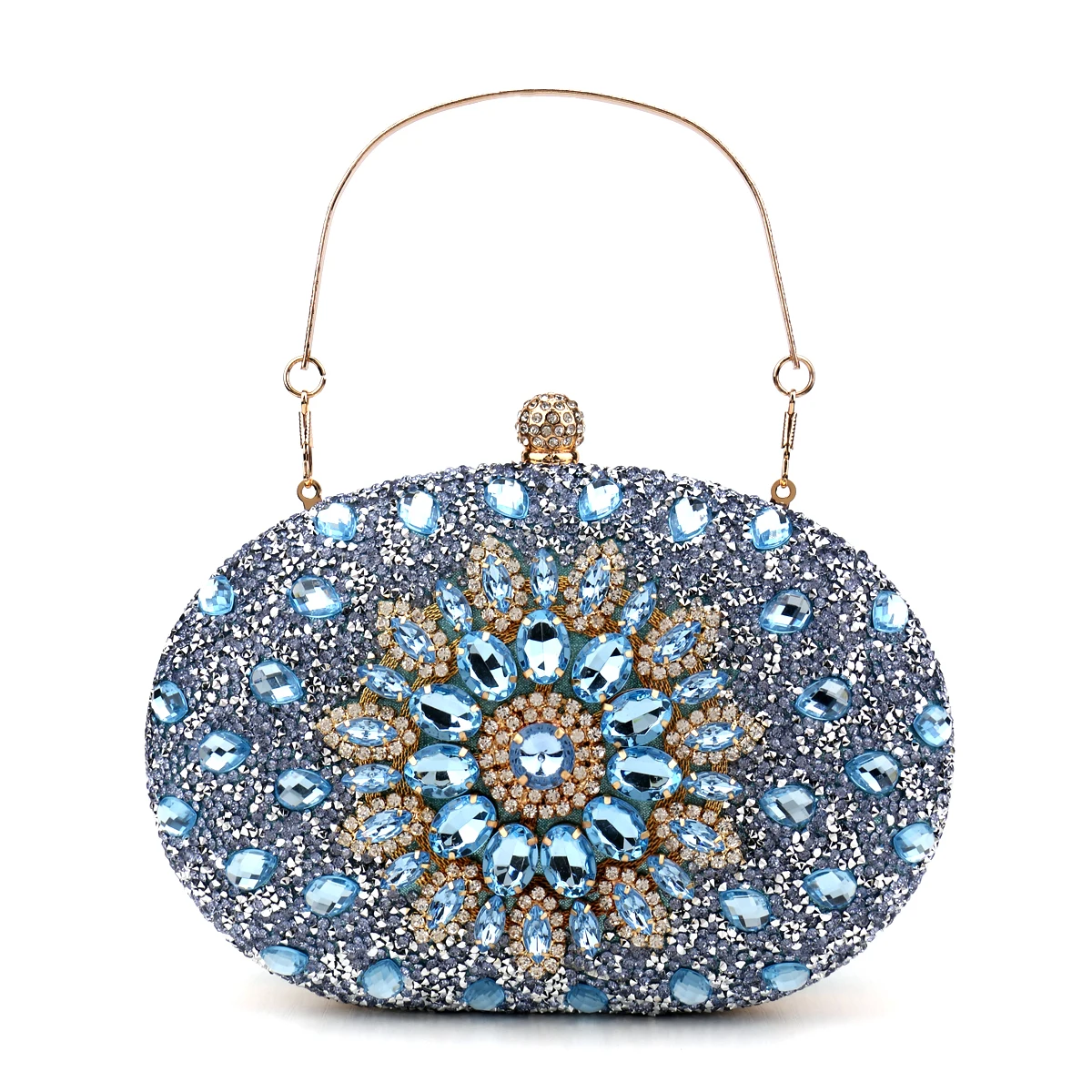 Luxury Crystal Clutch Evening Bag for Women Wedding Party