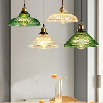 Modern LED Glass Pendant Lights Modern Luxury Hanging Chandeliers Lighting Fixtures Restaurant Pendant Lamp Luminaire Suspension