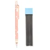 0.5mm Honey Peach Cute Press Automatic Mechanical Pencil School Office Supplies Student Stationery Gift Refill 5