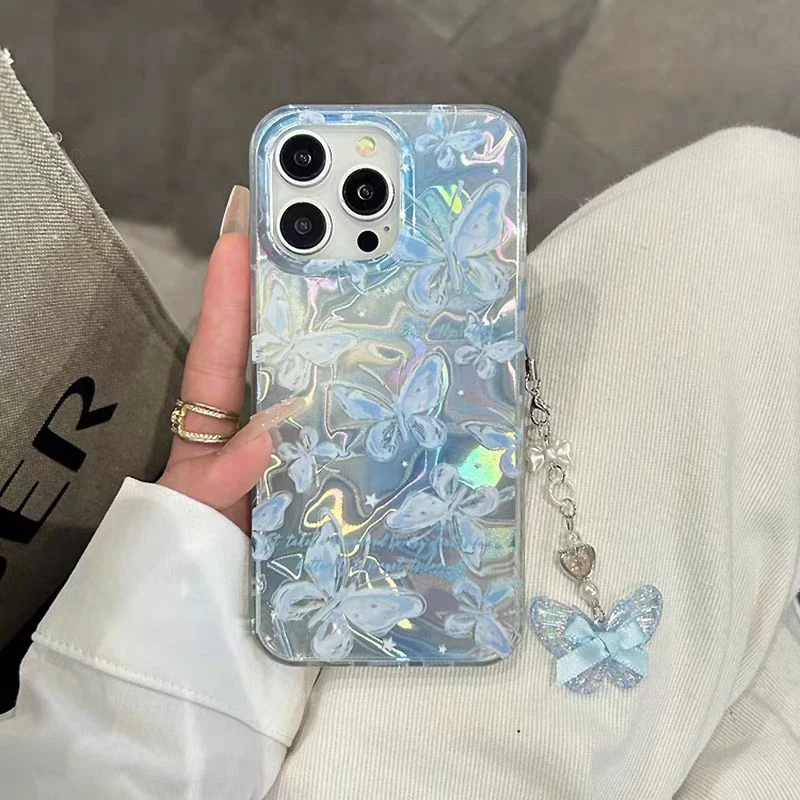 Charming Butterfly Bow Design Phone Case Cover