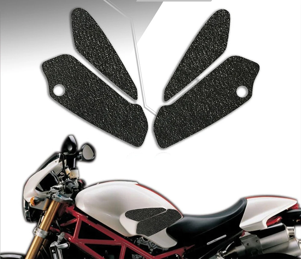 Adesivi 3D Sticker Decal Emblem Protector Tank Pad Tank Grip Per Ducati 00-02 Monster 750 00-02 Monster 900 02-06 Monster 620