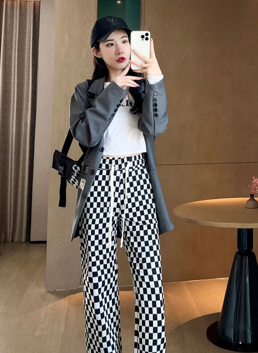 パンツ jieda PLAID WIDE SLACKS 2025年最新】Jieda スラックスの人気アイテム - メルカリ