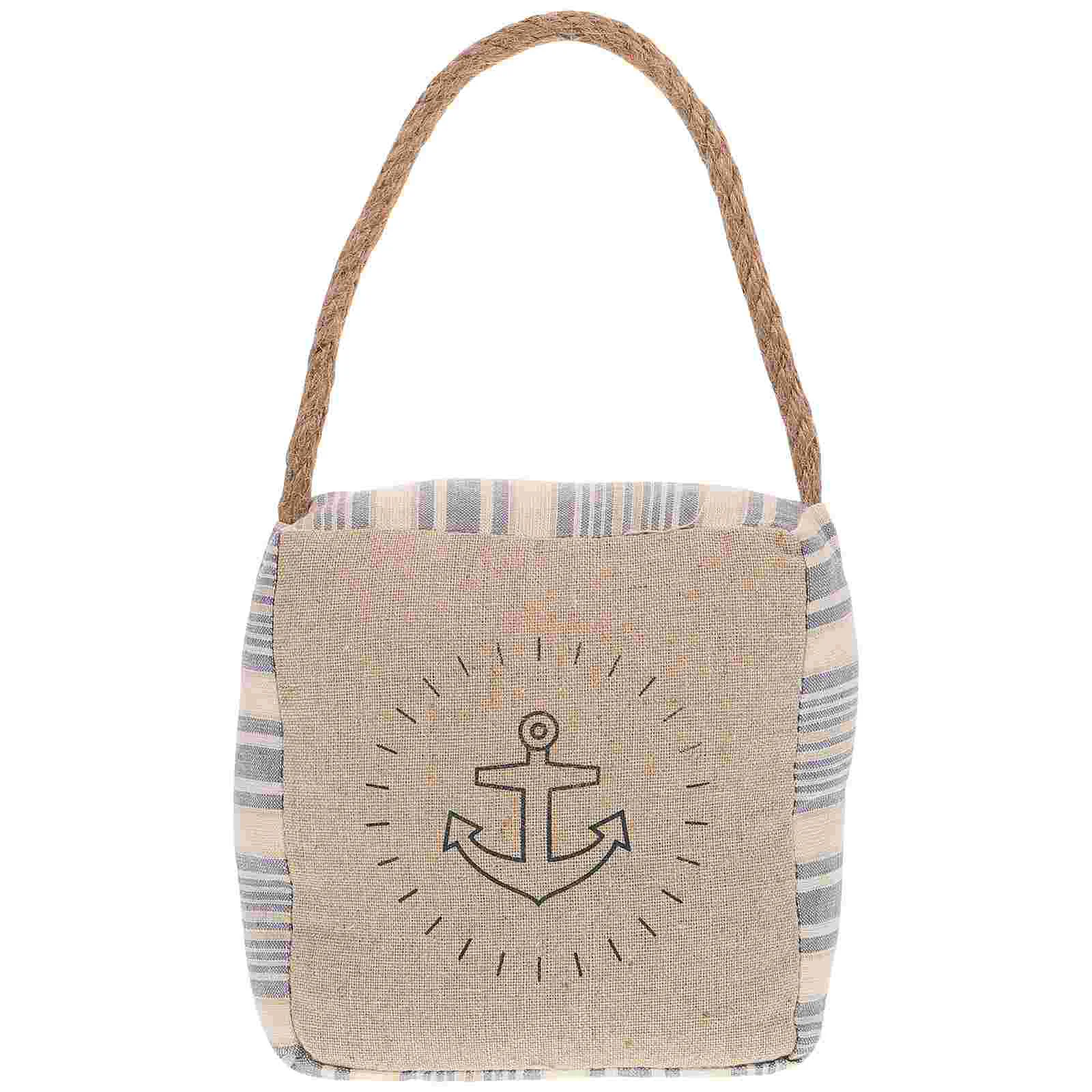 

Хлопковая дверь в средиземноморском стиле с защитой от столкновений, креативная декоративная дверная пробка для дома