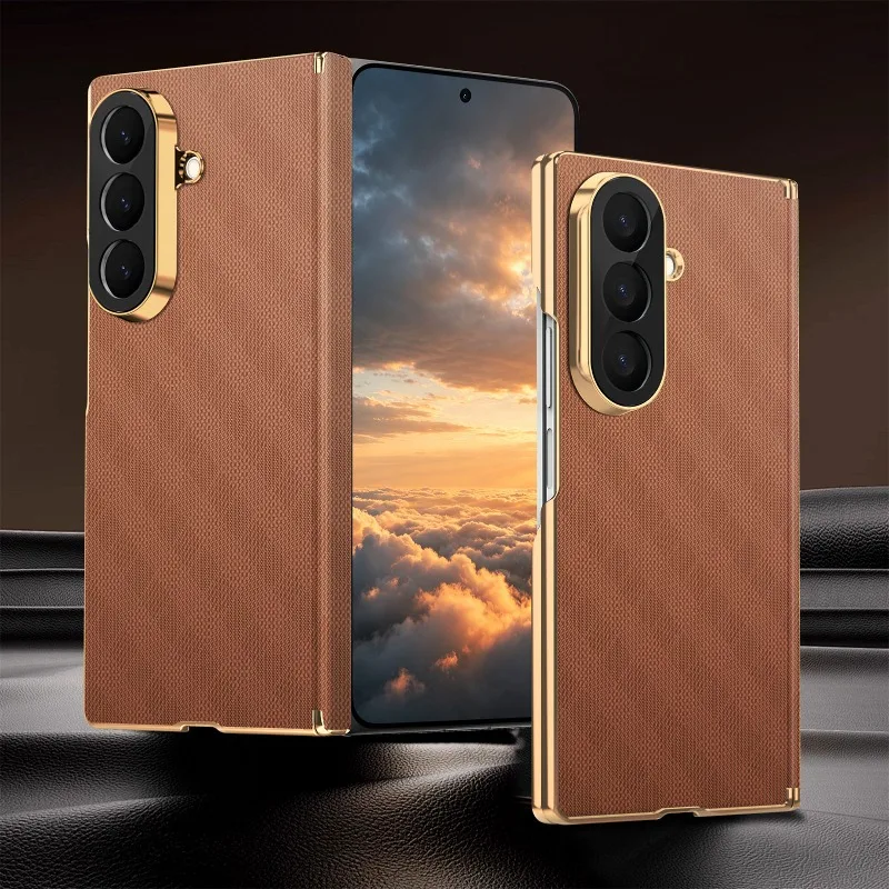 Ultra Luxury Leather Armor Case