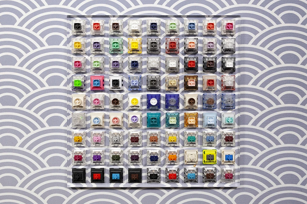 de acrílico em branco keycaps para teclado