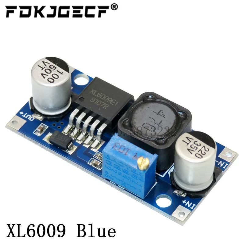 High-Performance Adjustable Boost Converter Power Supply Module with Low Ripple, 15W, 5-50V Output