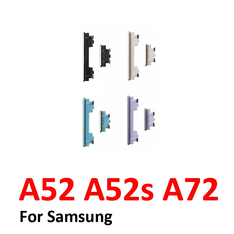 Premium Phone Power Volume Button Replacement - External Key & Internal Flex Cable Parts