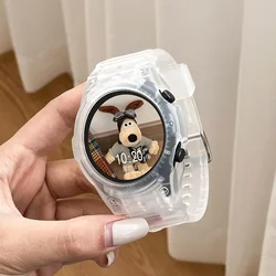 All - in - One Protective Sport Strap and Case Replacement Wristband - 44mm (Transparent)