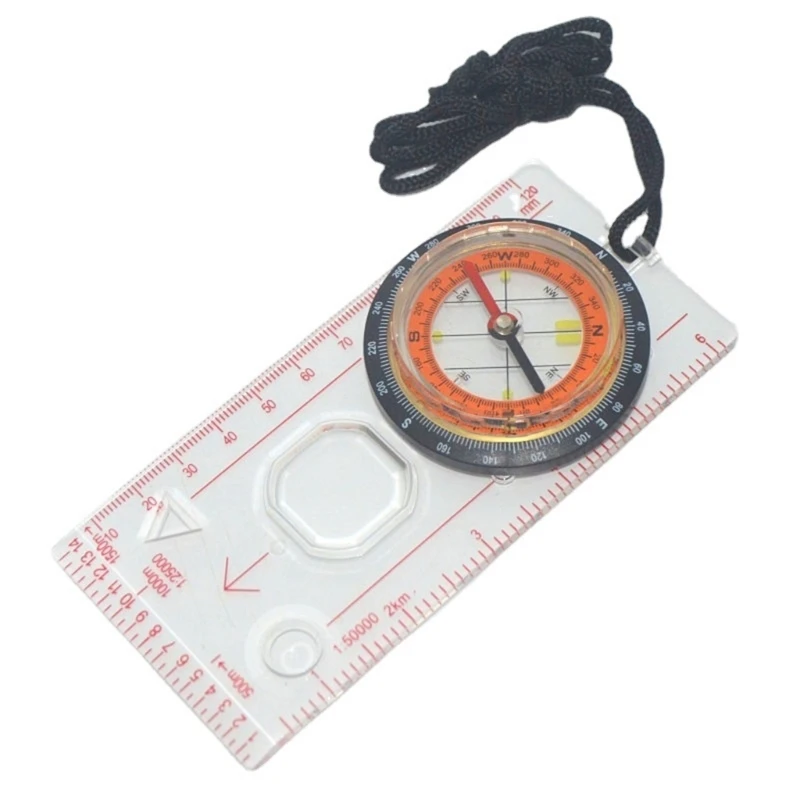 

Orienteering Compasses with Ruler, Magnifiers, Reading, Camping Field Compasses