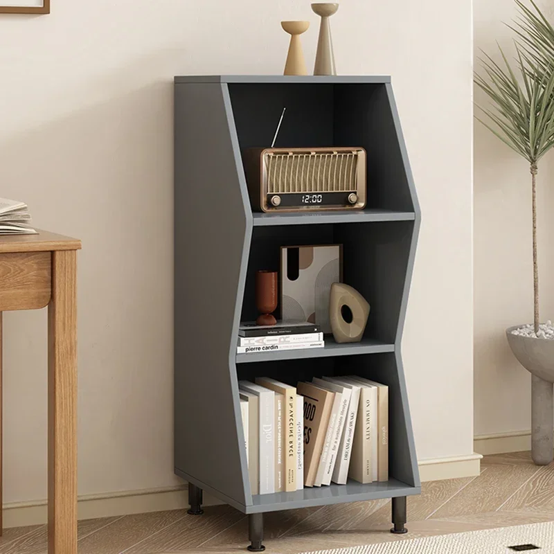 Library Book Shelves Storage Multi-purpose Shelf Rack Modern Furniture Living Room Display Stand Bookshelf Cabinets Librero